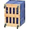 Global Industrial 12 Bushel, Blue Vinyl Basket Bulk Truck, Unassembled, 36L x 26W x 33-1/2H 800356BL - alternate 6